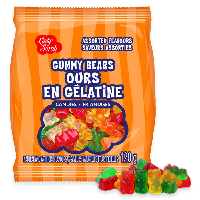 Lady Sarah Gummy Bears Assorted Flavours 120g