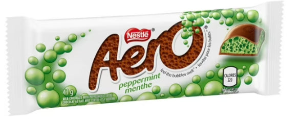 Nestle Aero Peppermint Chocolate Bar, 41g