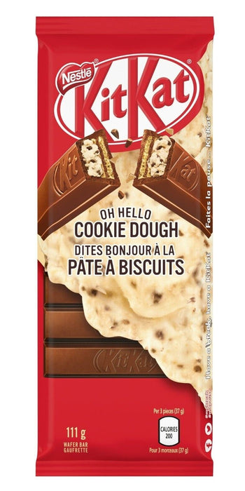 Kit Kat Cookie Dough Chocolate 111g Each 6 Bars