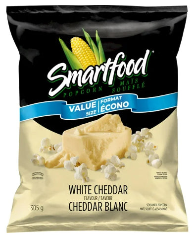 Smartfood White Cheddar Flavor Seasoned Popcorn, 305g