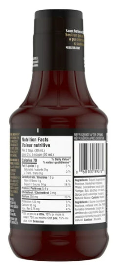 Bull's-Eye Chicken & Rib Renegade BBQ Sauce, 425mL