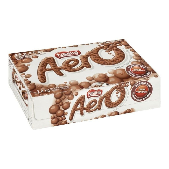 Nestle Aero Milk Chocolate Bars Case, 48x42g