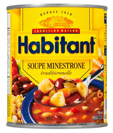 Habitant Traditional Minestrone Soup, 796mL