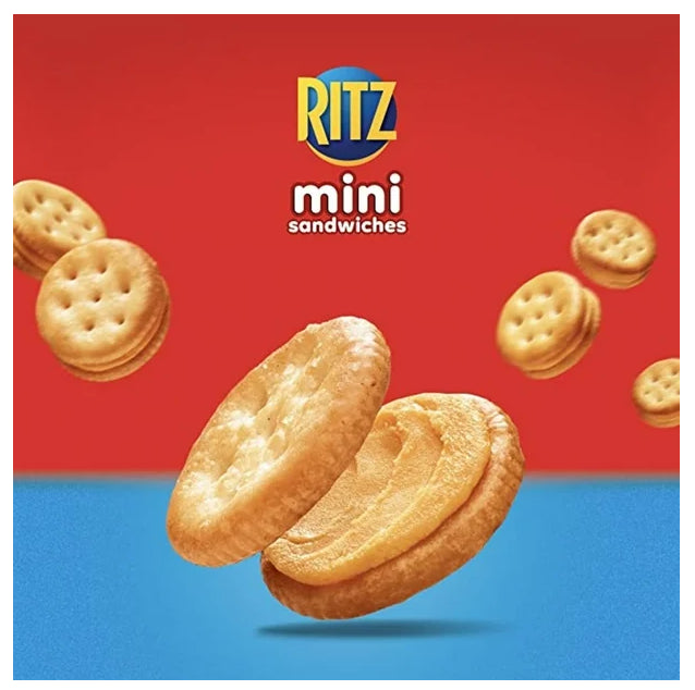 Ritz Bits Cheese Sandwich Cracker Snack Pack, 180g