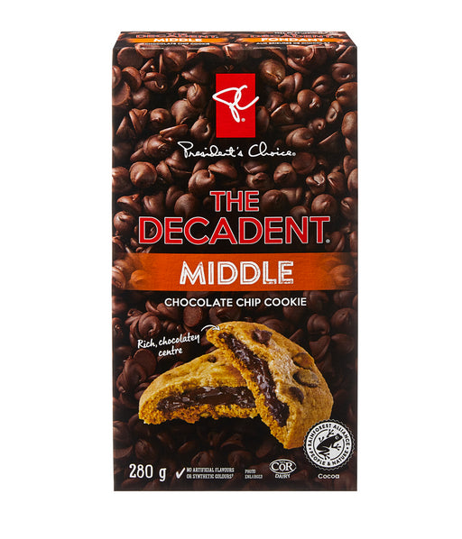 President's Choice The Decadent Chocolate Chip Cookie Middle 280g - CanadaGrocery