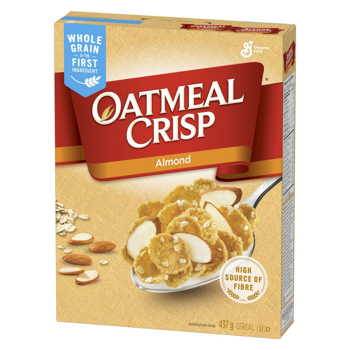 General Mills Oatmeal Crisp Almond Cereal 437g - CanadaGrocery