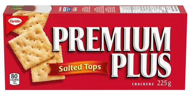 Premium Plus Salted Tops Crackers, 225g