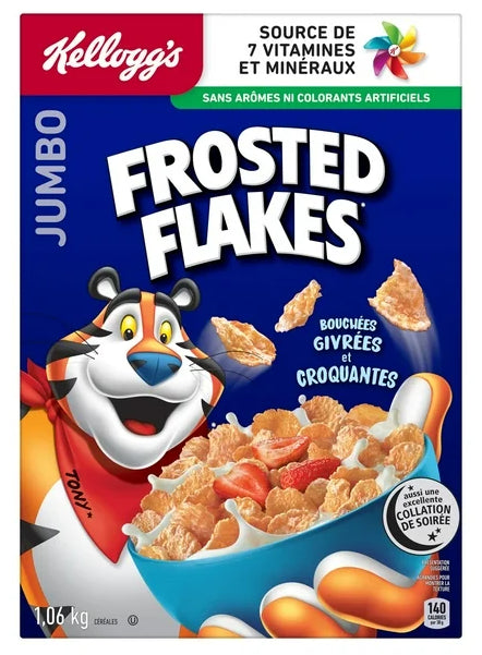 Kellogg's Canadian Frosted Flakes Cereal, 1.06kg