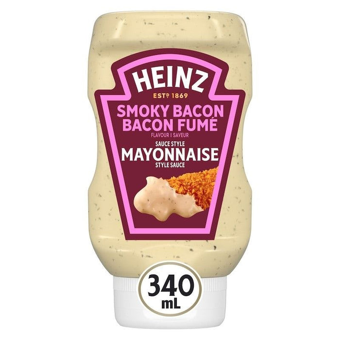 Heinz Smoky Bacon Mayonnaise Style Sauce, 340mL