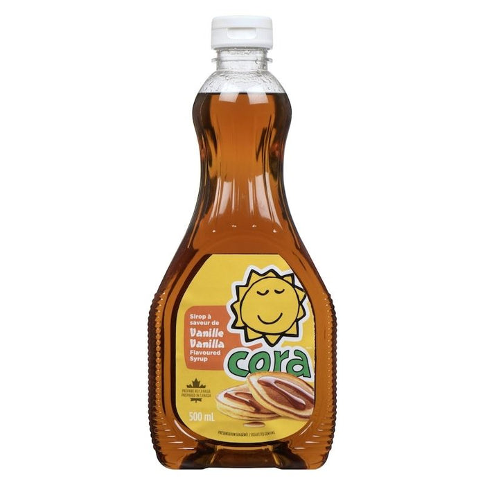 Cora Vanilla Flavoured Syrup, 500mL