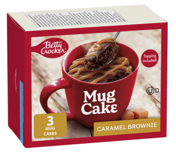 Betty Crocker Mug Cake Caramel Brownie 294g