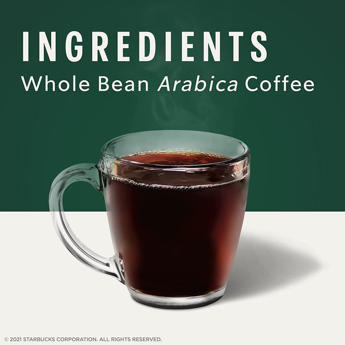 Starbucks French Dark Roast Whole Bean 100% Arabica Coffee 1.13 Kg (40 oz.)