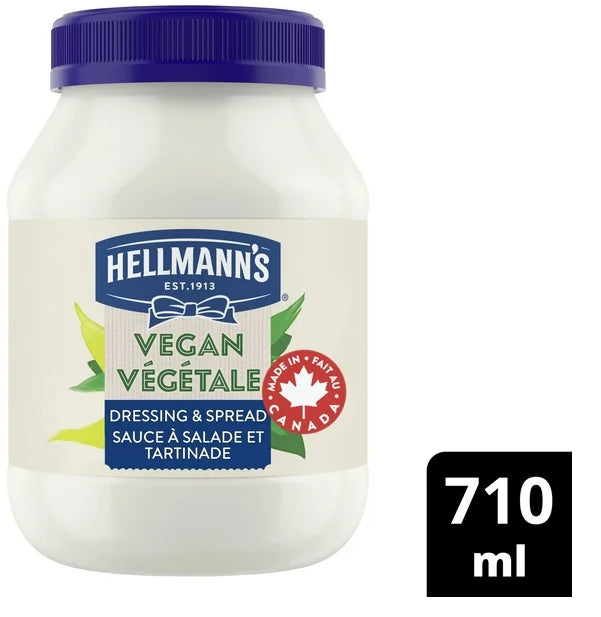 Hellmann's Vegan Dressing & Sandwich Spread, 710ml