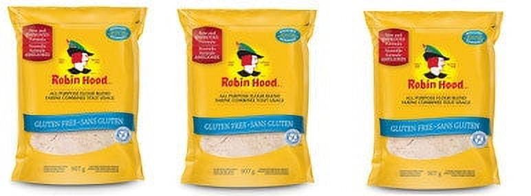 Robin Hood Gluten Free All Purpose Flour Blend 907g/32oz Each 3 Bags