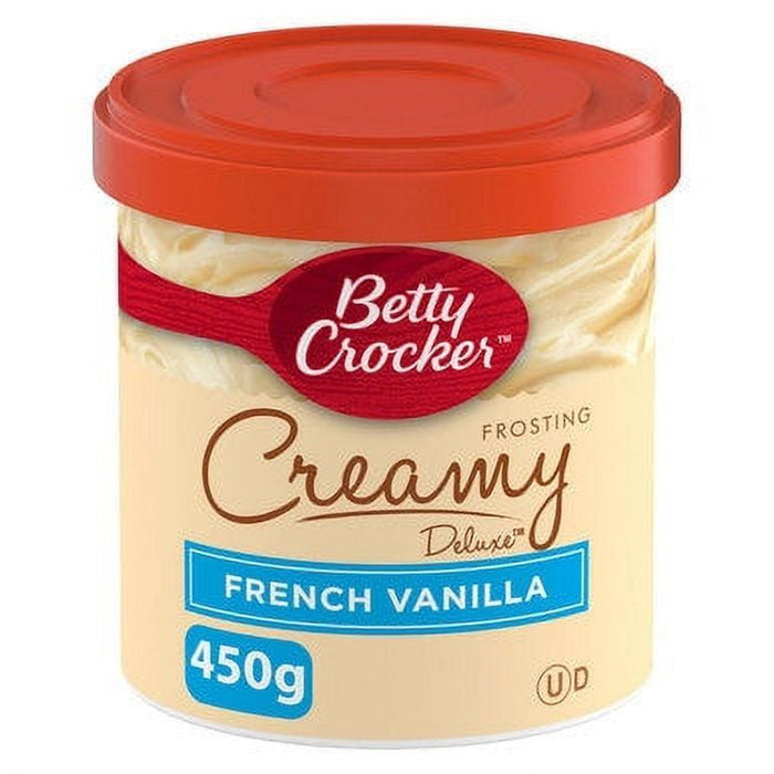 Betty Crocker Gluten Free Creamy Deluxe French Vanilla Frosting, 450g/15.75oz