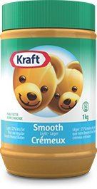 Kraft Smooth Light Peanut Butter 1kg Jar