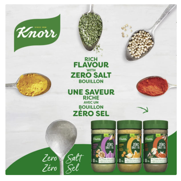 Knorr Zero Salt Bouillon Powder Beef 160g