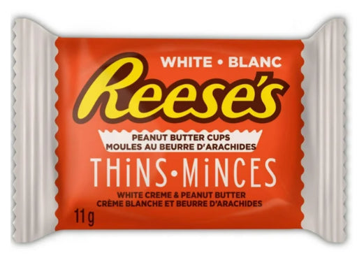 Reese Thins Peanut Butter Cups White Creme, 165g