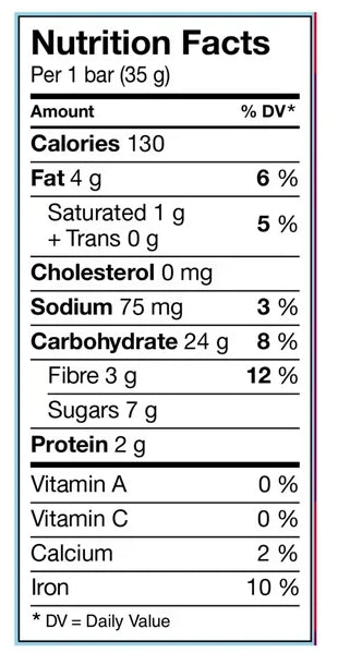 Go Pure Soft Baked Brownies Oatmeal Bars, 175g