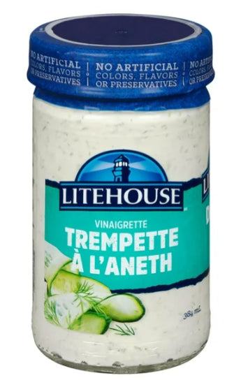 Litehouse Dilly Dip Dressing and Dip, 384ml