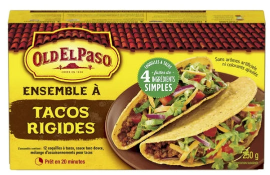 Old El Paso Hard Taco Dinner Kit, 250g