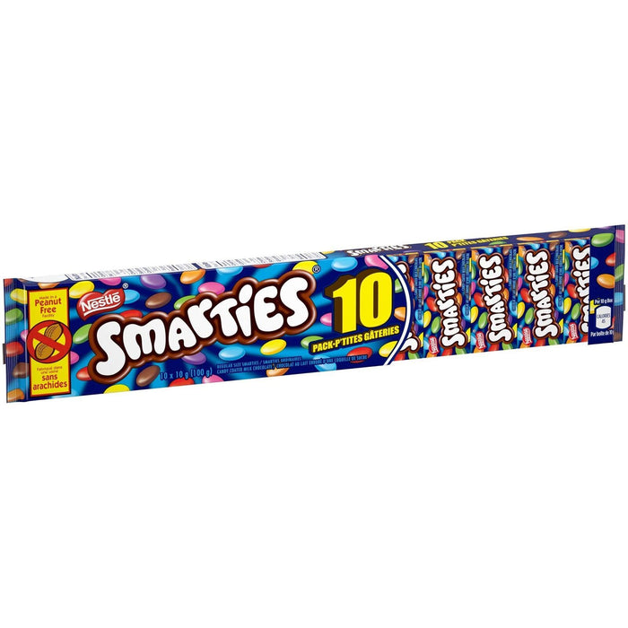 Nestle Smarties Snack Size 10g Each 10 Small Boxes