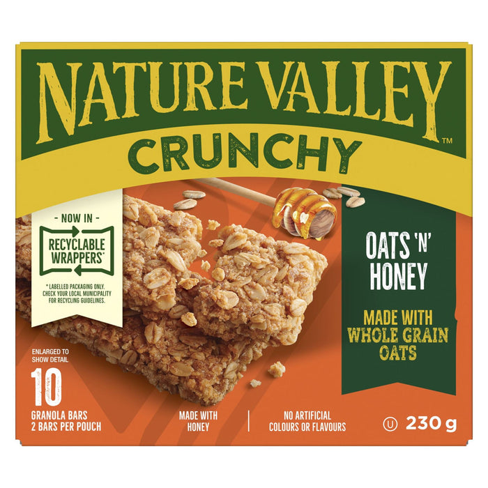 Nature Valley Crunchy Oats and Honey 230g/8.1oz Box