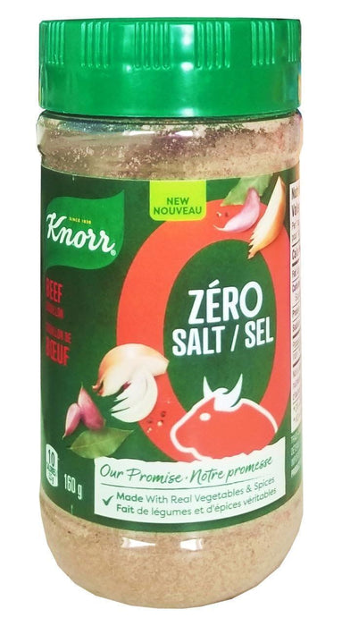 Knorr Zero Salt Beef Bouillon, 160g/5.6oz