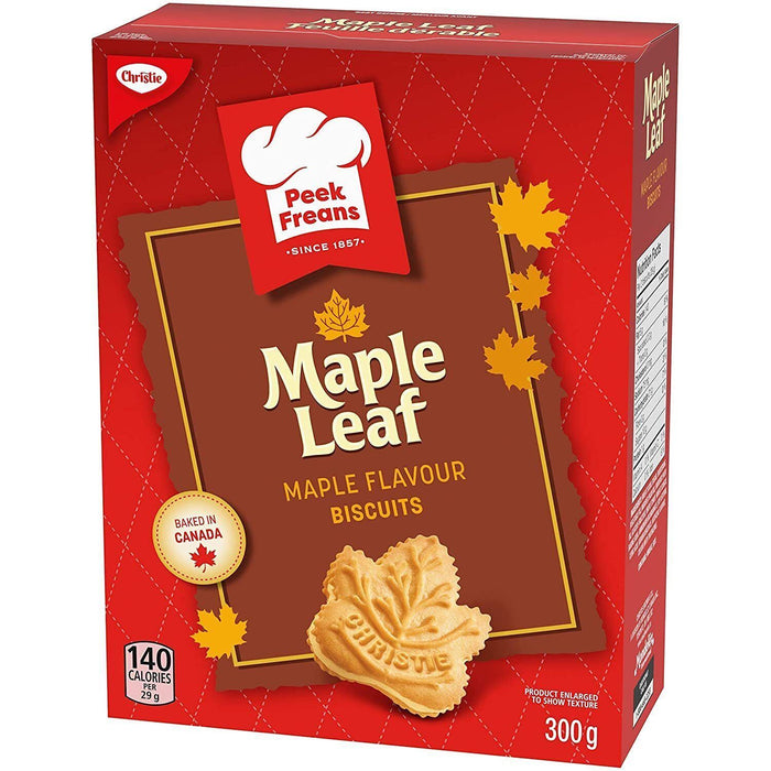 Christie Peek Freans Maple Leaf Cookies, 300g /10.6oz, 2 BOXES