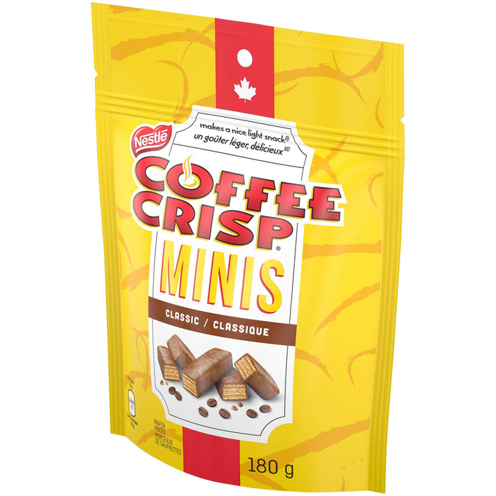 Nestle Coffee Crisp Minis, 180g Pouch