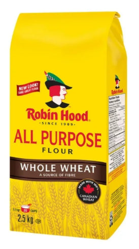 Robin Hood Whole Wheat All Purpose Flour, 2.5Kg