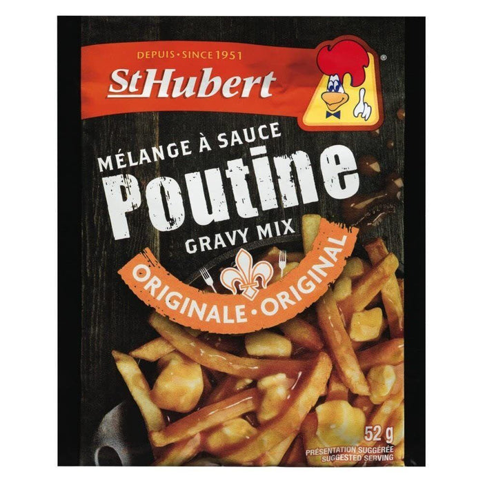 St Hubert Poutine Gravy Mix Classic Sauce Original 52g PACK