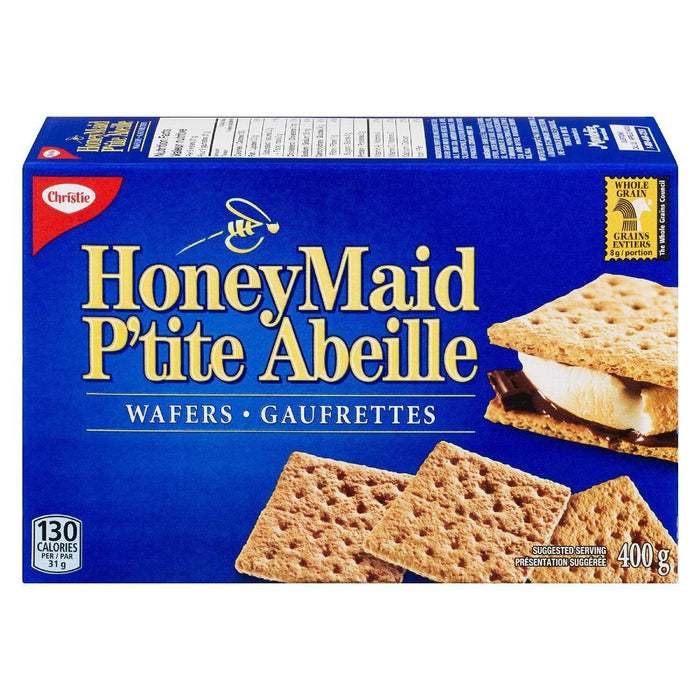 Christie Honey Maid Graham Cracker Wafers Boxes 400g/14.1oz, 12 BOXES