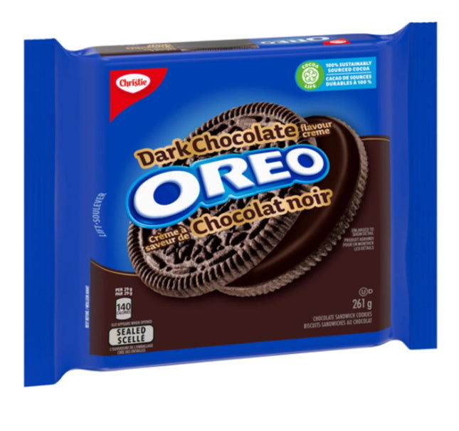 Oreo Chocolate Sandwich Cookies Dark Chocolate 261g