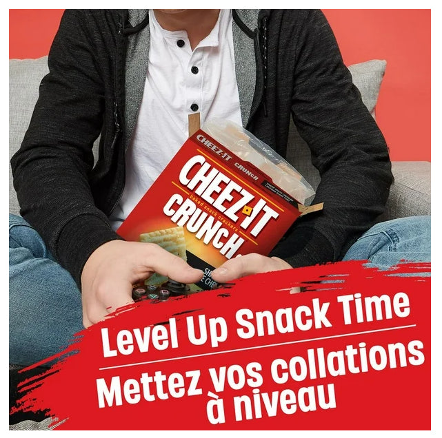 Cheez-It Crunch, Sharp White Cheddar, Baked Crackers, 191g