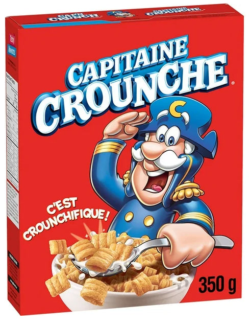 Canadian Cap'n Crunch Original Cereal, 350g
