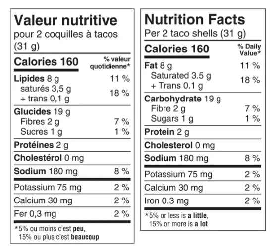 Old El Paso Gluten-Free Ranch Blasted Taco Shells, 153g