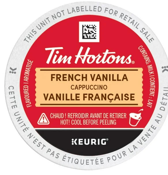 Tim Hortons French Vanilla Cappuccino K-Cups 24ct, 355g