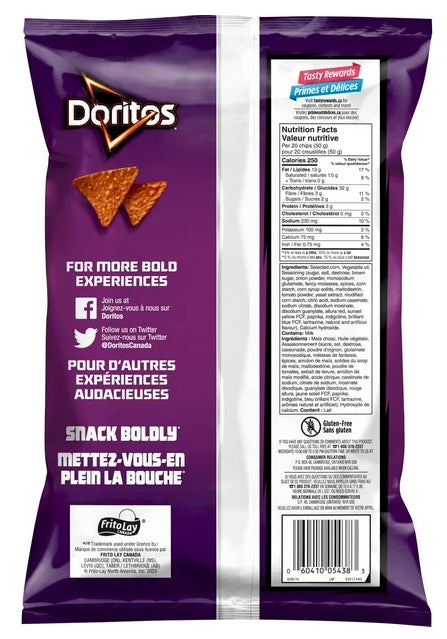 Doritos Bold BBQ Flavoured Tortilla Chips, 235g