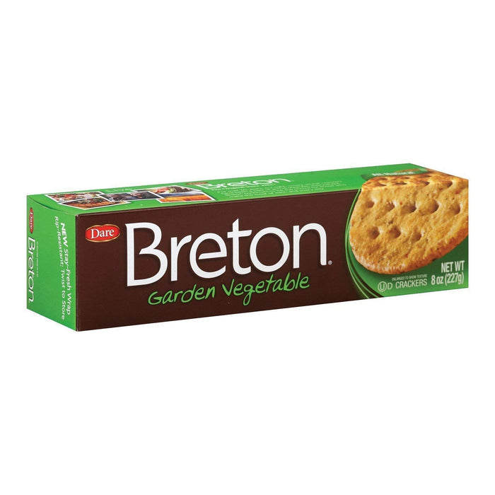 Dare Breton Cracker Garden Vegetable, 8 oz