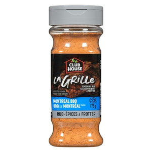 Club House La Grille Montreal BBQ Seasoning Rub, 175g