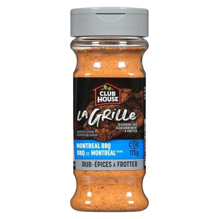 Club House La Grille Montreal BBQ Seasoning Rub, 175g
