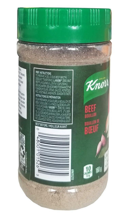 Knorr Zero Salt Beef Bouillon, 160g/5.6oz