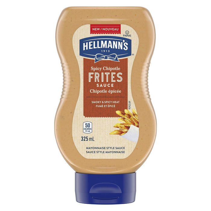 Hellmann's Spicy Chipotle Frites Mayo Sauce, 325ml/11oz