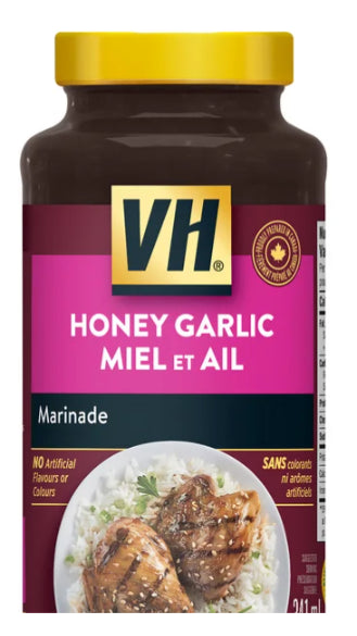 VH Honey Garlic Marinade Cooking Sauce, 341mL