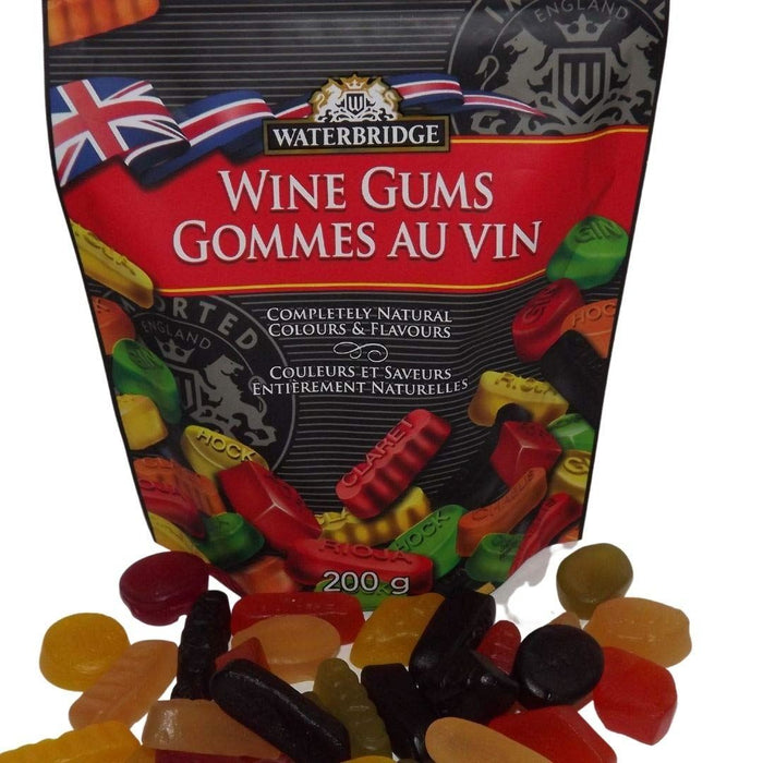 Waterbridge Wine Gum Pouch 200g/7.1 oz