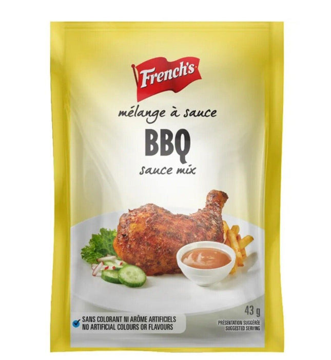 French's BBQ Sauce Mix 43g Each 12 Packets