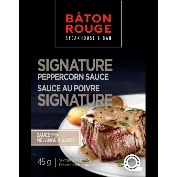 Baton Rouge Steakhouse Peppercorn Sauce Mix 42g Each 8 Count From Canada