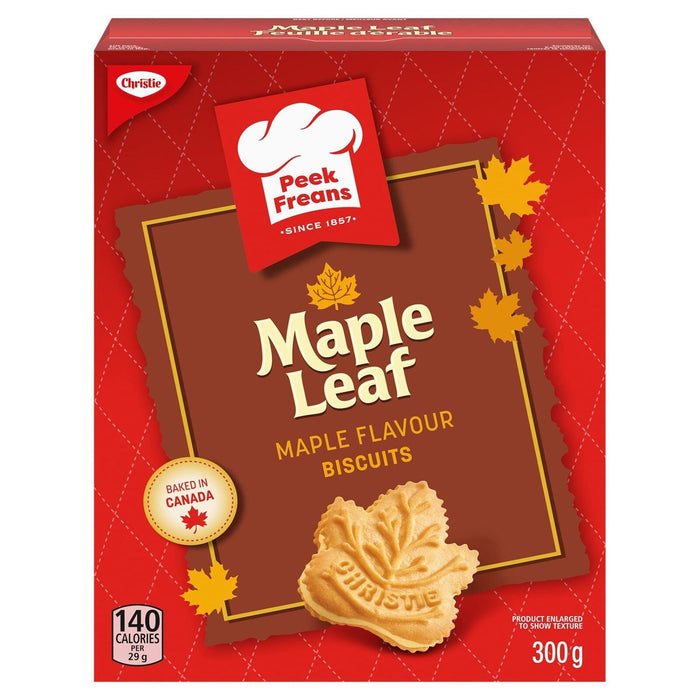 Christie Peek Freans Maple Leaf Cookies 300g/10.6oz