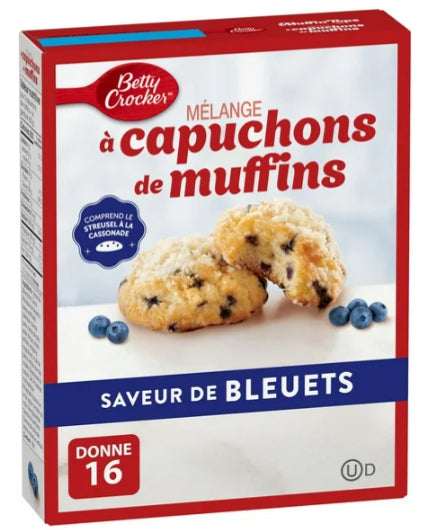 Betty Crocker Muffin Tops Blueberry Flavoured, 337g